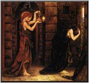 Evelyn De Morgan Hope in a Prison of Despair, china oil painting artist